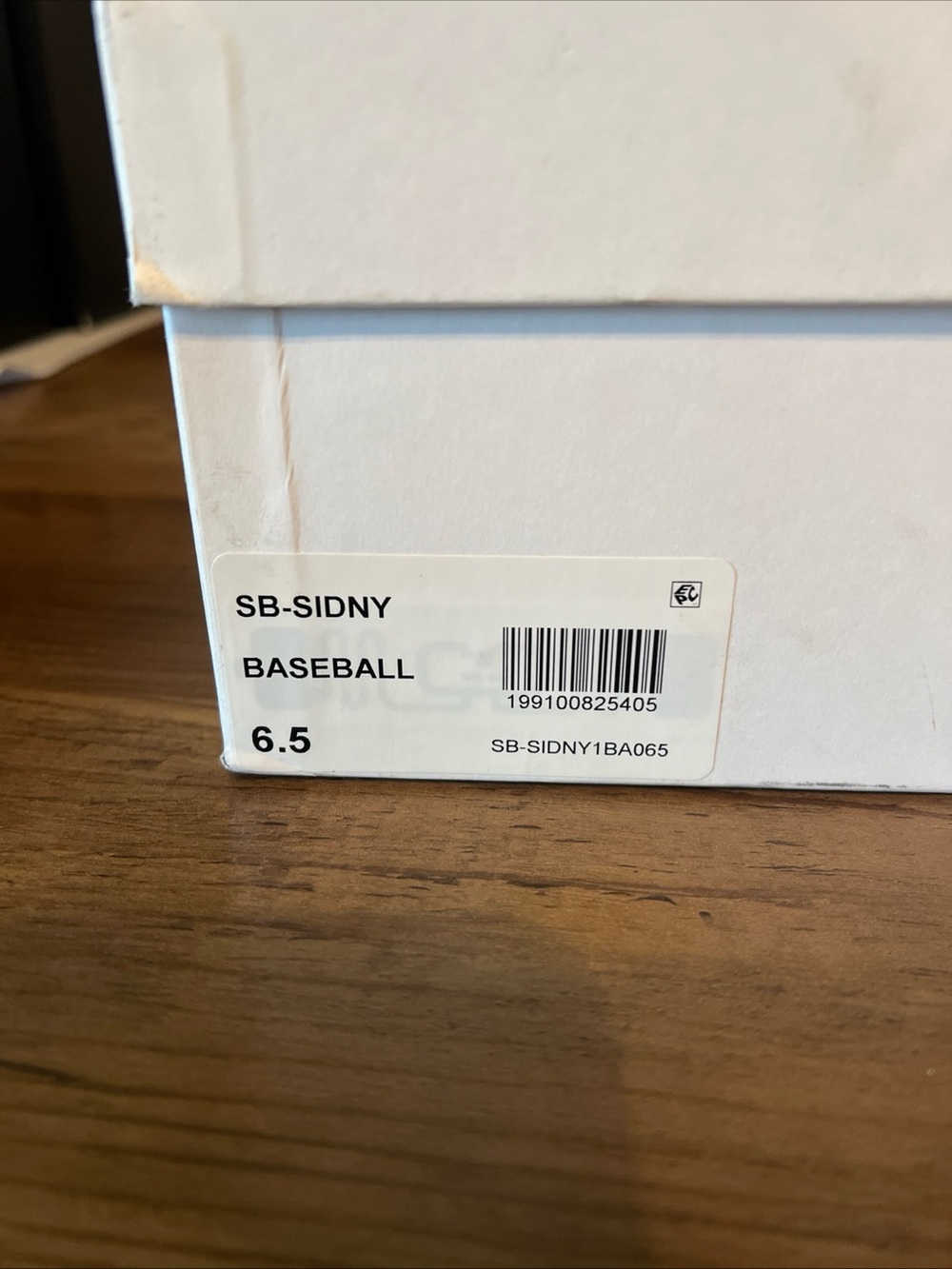 Betsey Johnson SB-Sidny White Baseball Platform Sneakers - Picture 5 of 6
